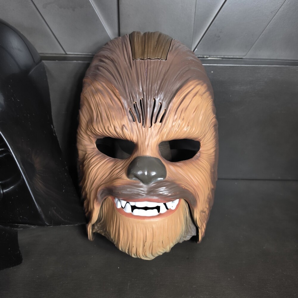 Star Wars Masks Darth Vadar, Chewbacca, Storm Trooper 3 Masks - Picture 4 of 9
